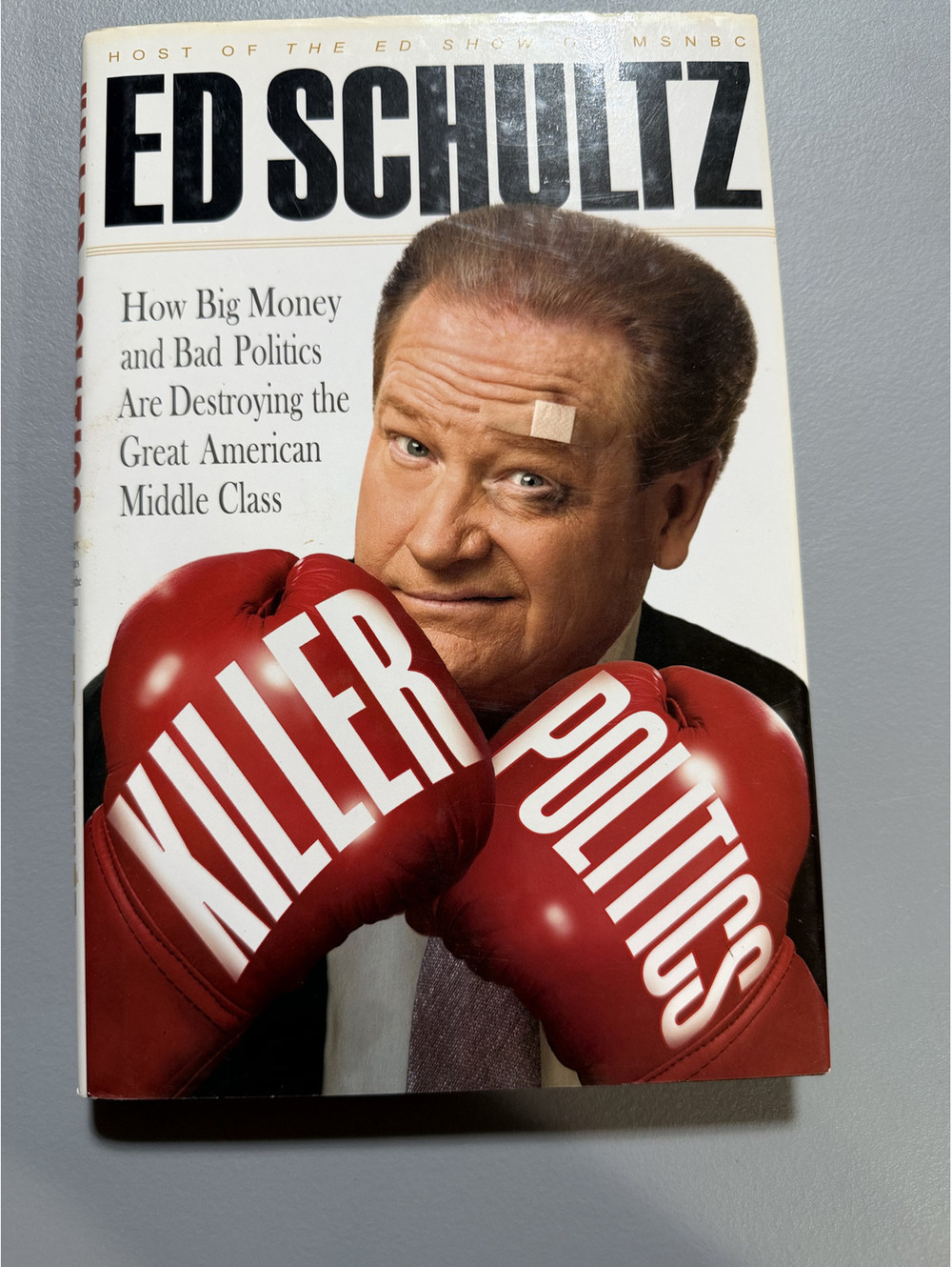 Killer Politics Ed Schultz Signed 1st Edition HC 2010 MSNBC Host Political